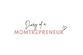Text 'Diary of a Momtrepreneur' with a heart symbol on a white background